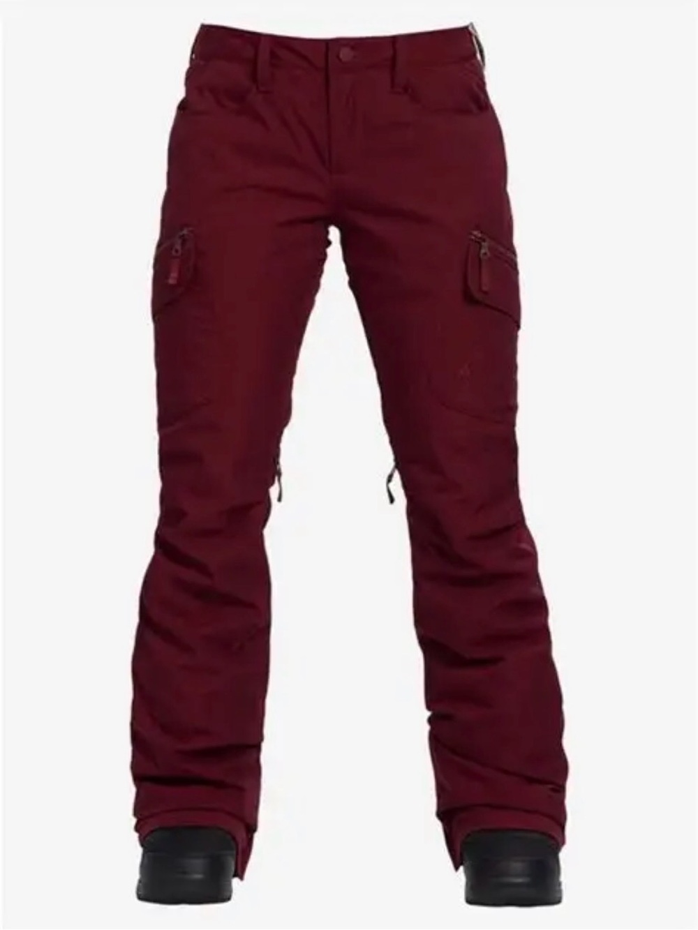 Burton Gloria Tall Snowboard Pants Wine Large
